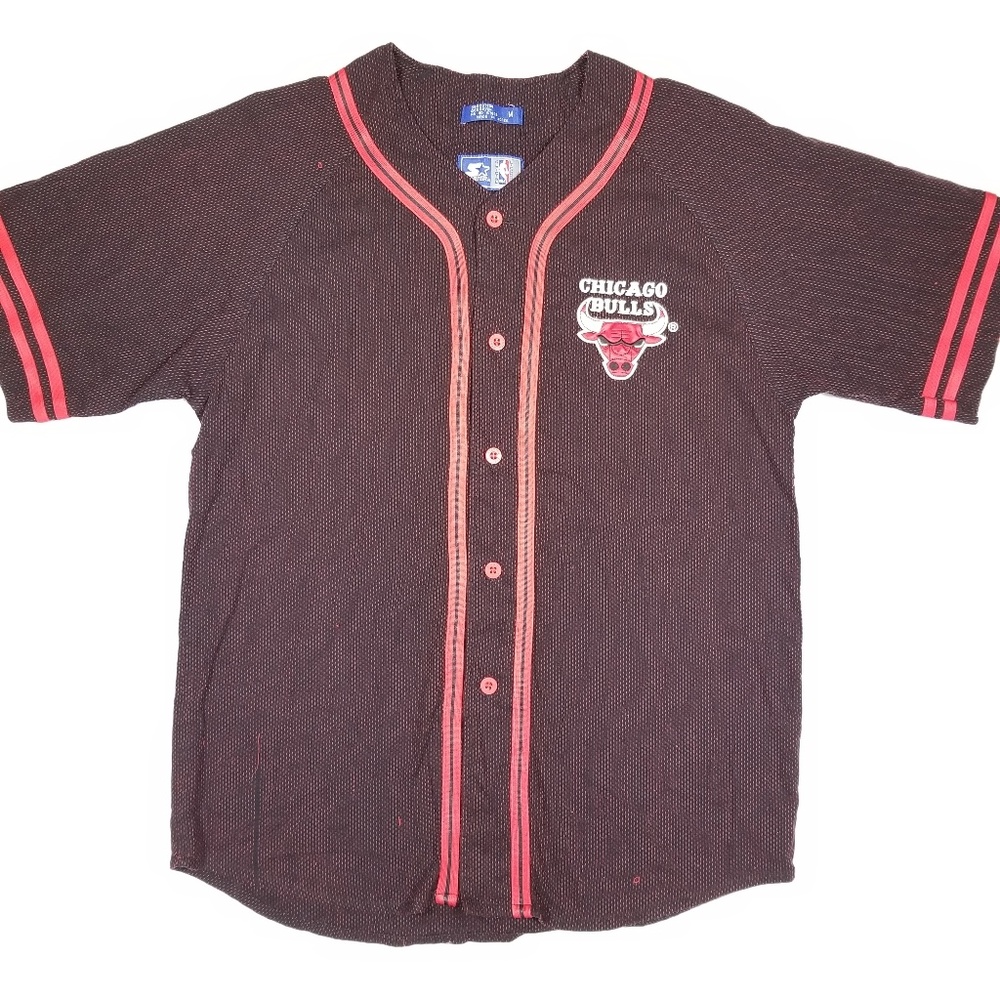 Vintage 90 Chicago Bulls Starter Jersey Basketball